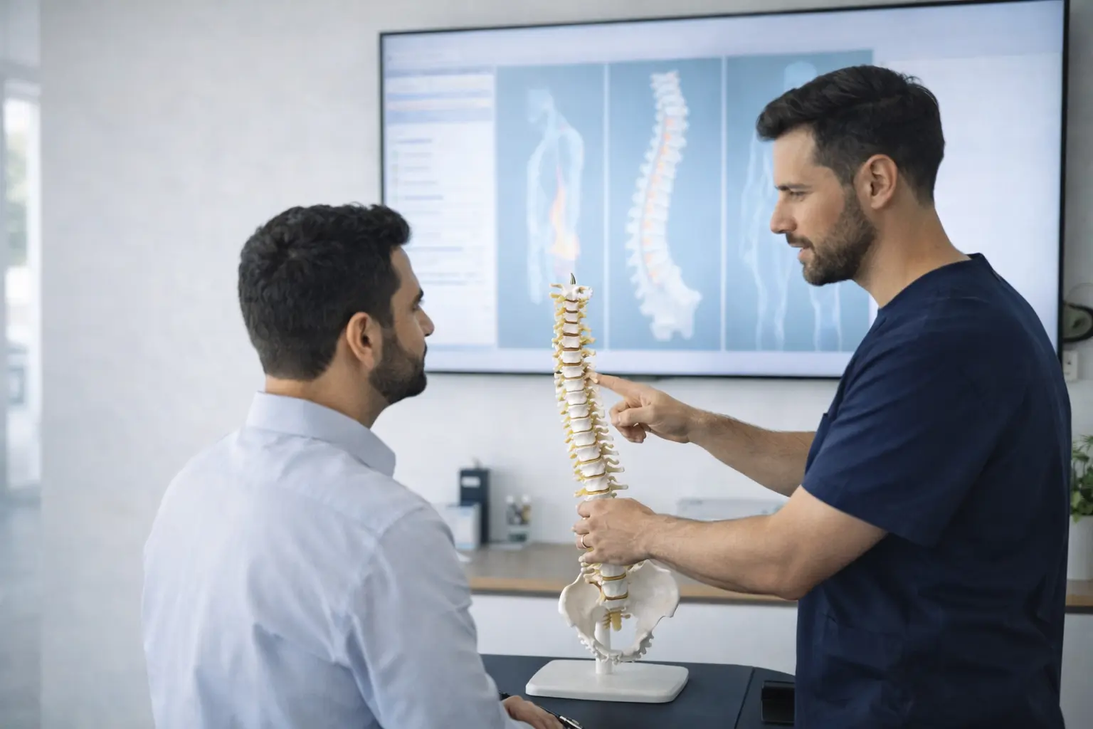Evaluación postural en Dolorfin Satélite